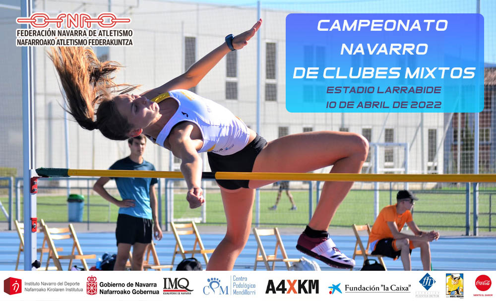 Horario y listas de salida actualizada en el Campeonato Navarro de clubes mixto 2022